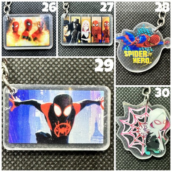 Spider-Man KBK Acrylic Keychains - Picture 7 of 10